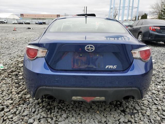 JF1ZNAA13D2707714 - 2013 TOYOTA SCION FR-S ლურჯი ფოტო 6