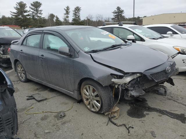 2T1BU40E59C167361 - 2009 TOYOTA COROLLA BASE GRAY photo 4