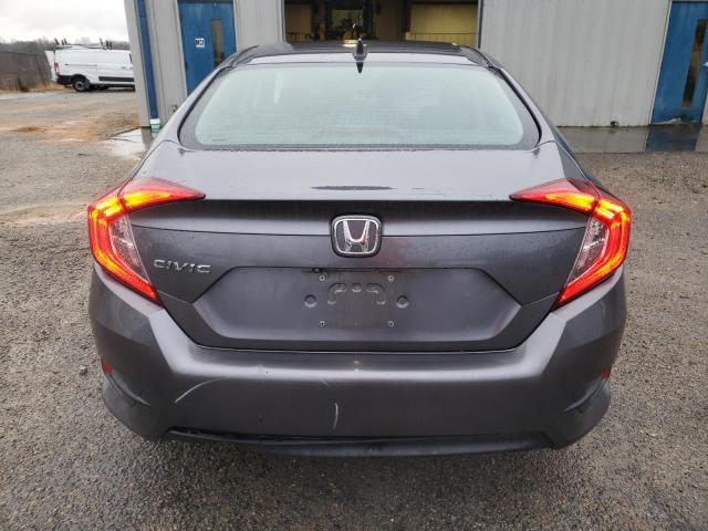 19XFC2F70HE078346 - 2017 HONDA CIVIC EX GRAY photo 6