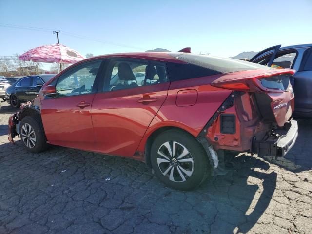 JTDKARFP2K3116199 - 2019 TOYOTA PRIUS PRIM RED photo 2