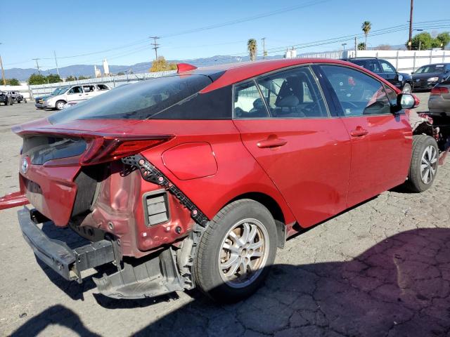 JTDKARFP2K3116199 - 2019 TOYOTA PRIUS PRIM წითელი ფოტო 3
