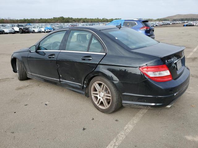 WDDGF5GBXAR111627 - 2010 MERCEDES-BENZ C 350 BLACK photo 2