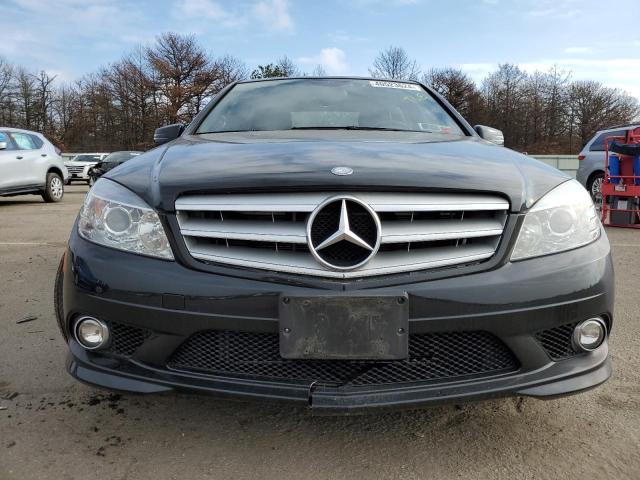 WDDGF5GBXAR111627 - 2010 MERCEDES-BENZ C 350 BLACK photo 5