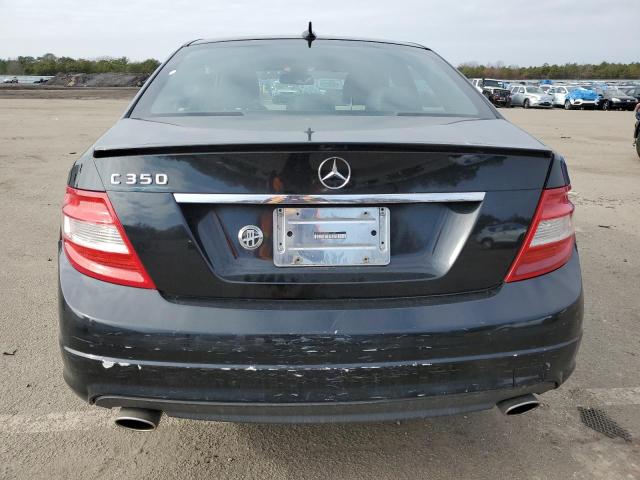 WDDGF5GBXAR111627 - 2010 MERCEDES-BENZ C 350 BLACK photo 6