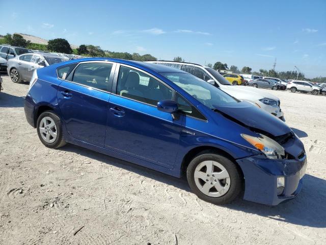 JTDKN3DU8B0255491 - 2011 TOYOTA PRIUS BLUE photo 4