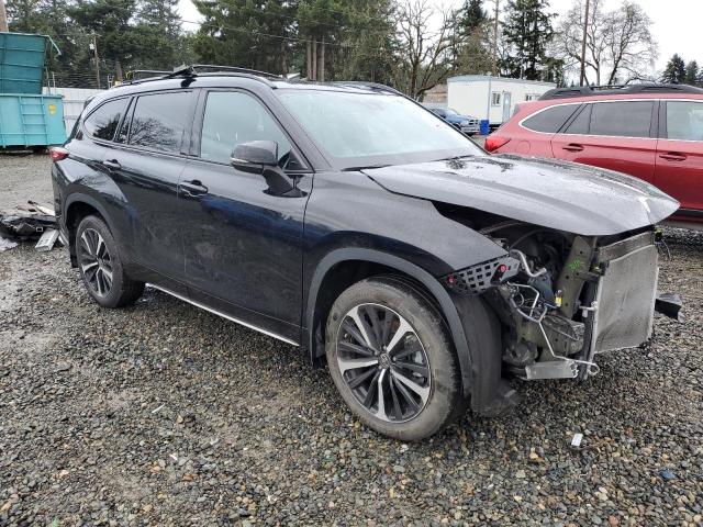 5TDLZRBH9NS251274 - 2022 TOYOTA HIGHLANDER XSE BLACK photo 4