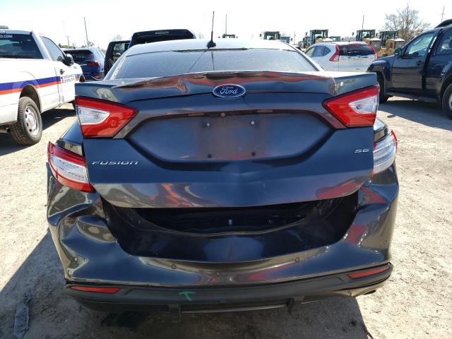 1FA6P0H70G5125722 - 2016 FORD FUSION SE GRAY photo 6