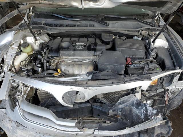 4T4BF3EK5AR028715 - 2010 TOYOTA CAMRY BASE SILVER photo 11