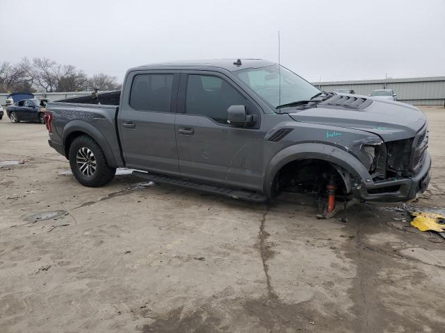 1FTFW1RG6LFA13075 - 2020 FORD F150 RAPTOR GRAY photo 4