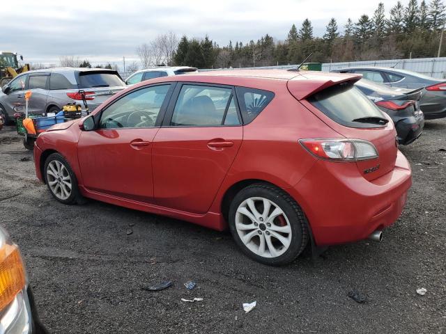 JM1BL1M57B1451841 - 2011 MAZDA 3 S RED photo 2