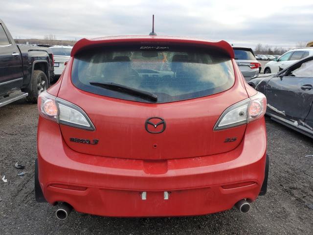 JM1BL1M57B1451841 - 2011 MAZDA 3 S RED photo 6