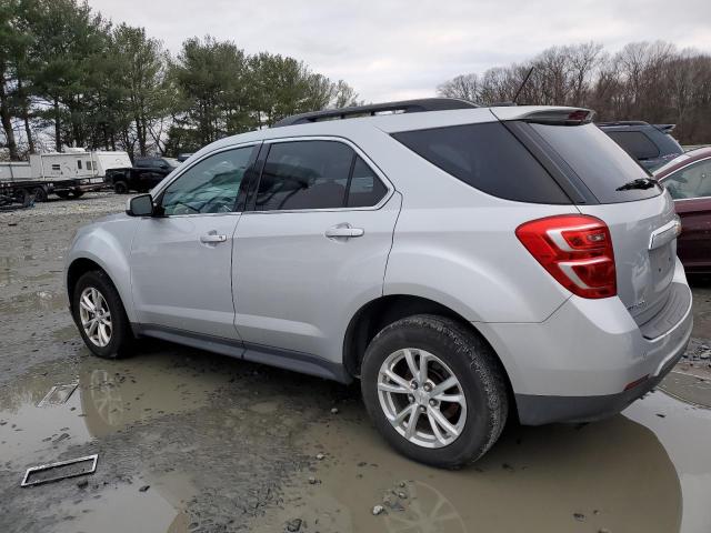 2GNALCEK7H6275463 - 2017 CHEVROLET EQUINOX LT SILVER photo 2