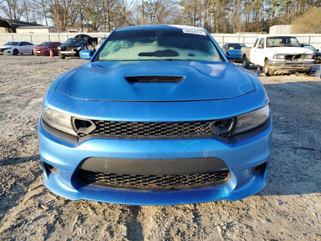 2C3CDXGJ6KH685407 - 2019 DODGE CHARGER SCAT PACK BLUE photo 5