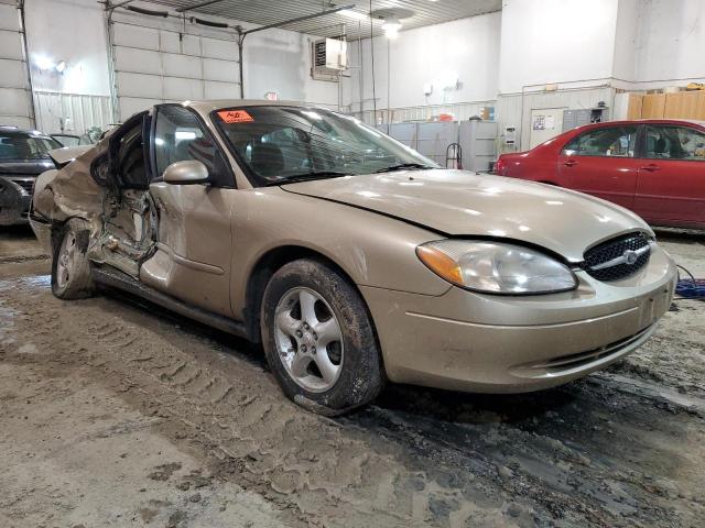 1FAFP53U7YG123529 - 2000 FORD TAURUS SE GOLD photo 4