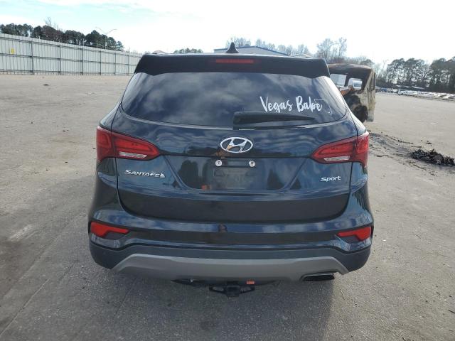 5NMZU3LB1JH069291 - 2018 HYUNDAI SANTA FE S BLACK photo 6