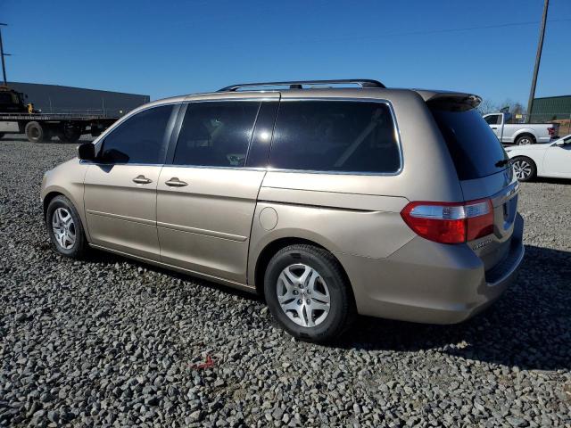 5FNRL38477B043303 - 2007 HONDA ODYSSEY EX TAN photo 2