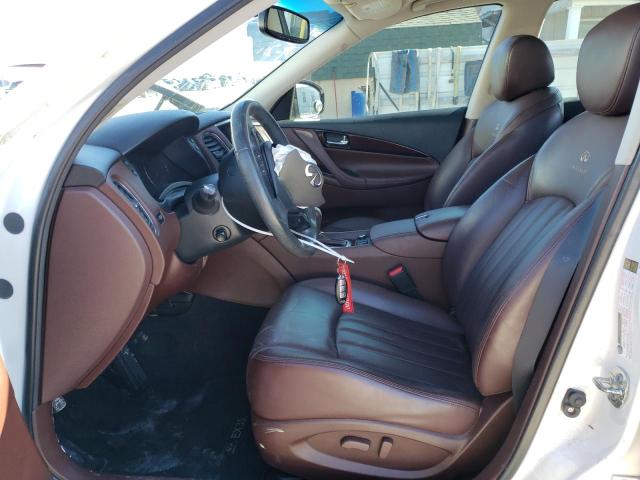 JN1AJ0HR9CM450041 - 2012 INFINITI EX35 BASE Սպիտակ լուսանկար 7