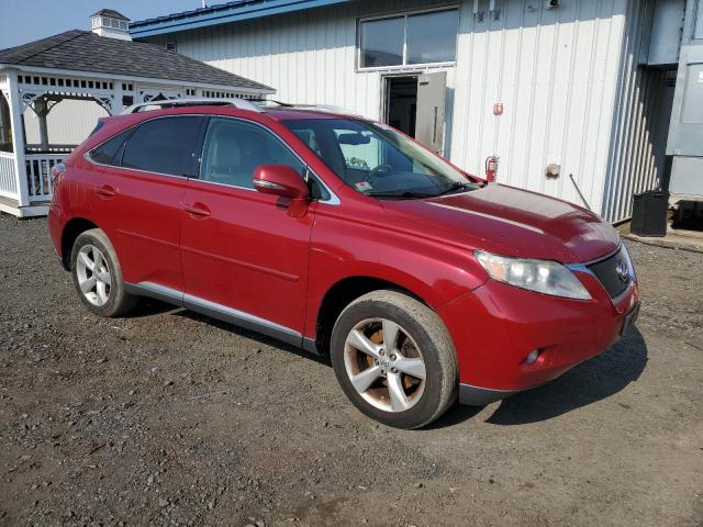 2T2BK1BA2AC027251 - 2010 LEXUS RX 350 BURGUNDY photo 4