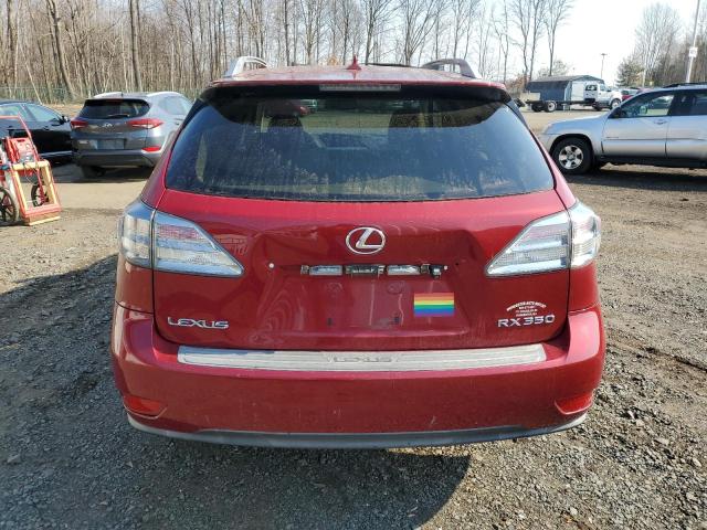 2T2BK1BA2AC027251 - 2010 LEXUS RX 350 BURGUNDY photo 6