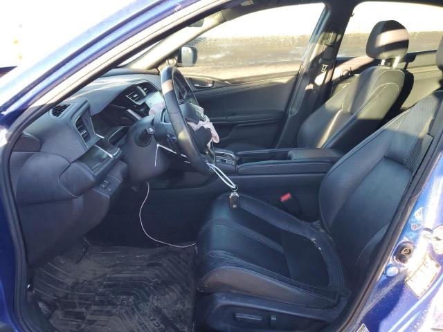 SHHFK7H96LU200367 - 2020 HONDA CIVIC SPORT TOURING BLUE photo 7