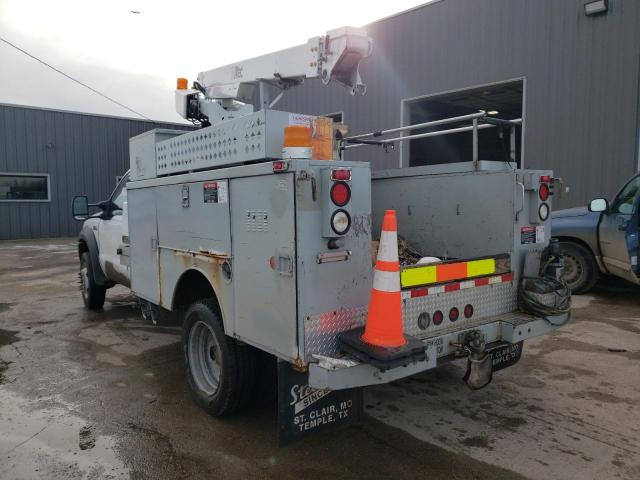 1FDXF46Y47EA36946 - 2007 FORD F450 SUPER DUTY WHITE photo 2