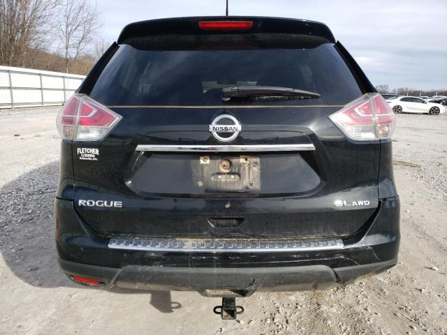 5N1AT2MV3FC912086 - 2015 NISSAN ROGUE S BLACK photo 6