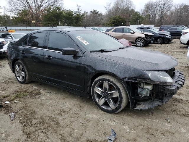 3FAHP0KC0AR206402 - 2010 FORD FUSION SPORT BLACK photo 4