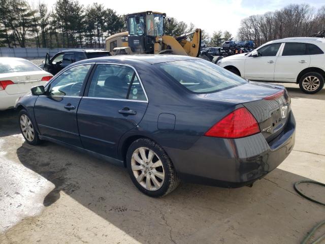 1HGCM66447A034883 - 2007 HONDA ACCORD SE GRAY photo 2