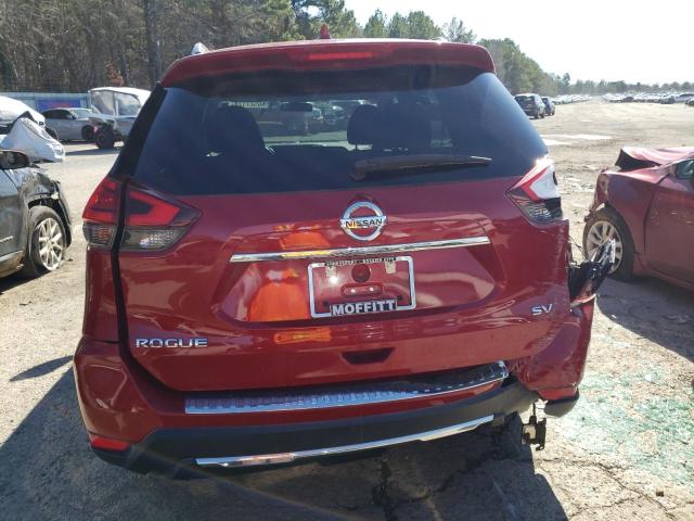 5N1AT2MTXHC862126 - 2017 NISSAN ROGUE S RED photo 6