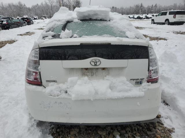 JTDKB20U593510261 - 2009 TOYOTA PRIUS WHITE photo 6