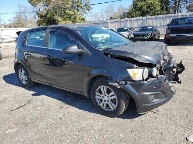 1G1JC6SH2D4242796 - 2013 CHEVROLET SONIC LT BLACK photo 4