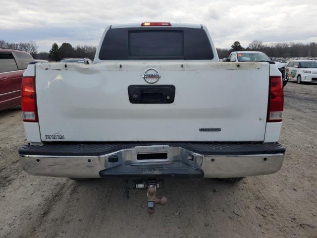 1N6BA0EC9DN304054 - 2013 NISSAN TITAN S WHITE photo 6