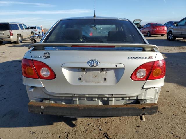 1NXBR32E33Z088804 - 2003 TOYOTA COROLLA CE SILVER photo 6