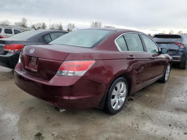 1HGCP26759A199659 - 2009 HONDA ACCORD EX BURGUNDY photo 3