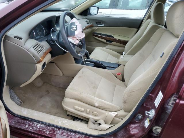 1HGCP26759A199659 - 2009 HONDA ACCORD EX BURGUNDY photo 7