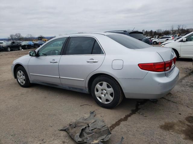 1HGCM56455L000902 - 2005 HONDA ACCORD LX SILVER photo 2