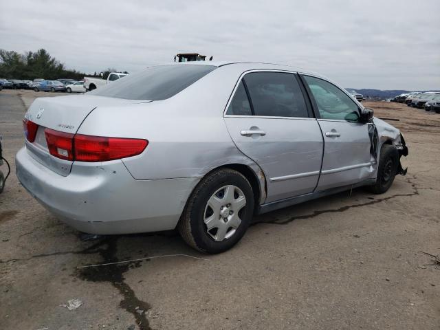 1HGCM56455L000902 - 2005 HONDA ACCORD LX SILVER photo 3