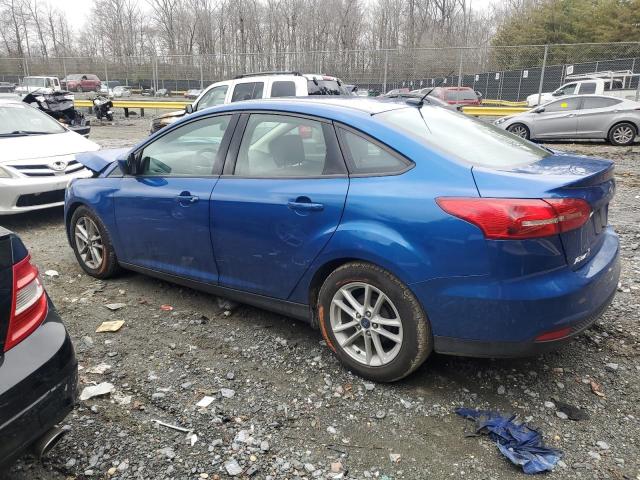 1FADP3F20JL285117 - 2018 FORD FOCUS SE BLUE photo 2