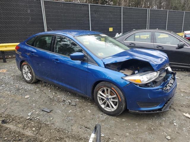 1FADP3F20JL285117 - 2018 FORD FOCUS SE BLUE photo 4