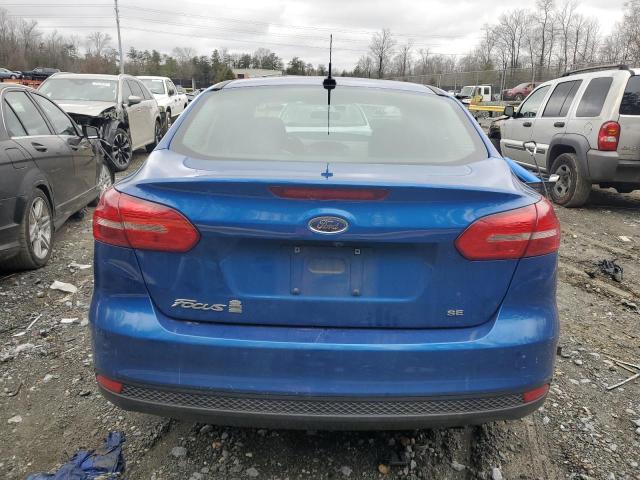 1FADP3F20JL285117 - 2018 FORD FOCUS SE BLUE photo 6