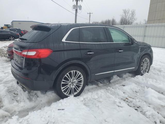 2LMTJ8LR2GBL61399 - 2016 LINCOLN MKX RESERVE BLACK photo 3