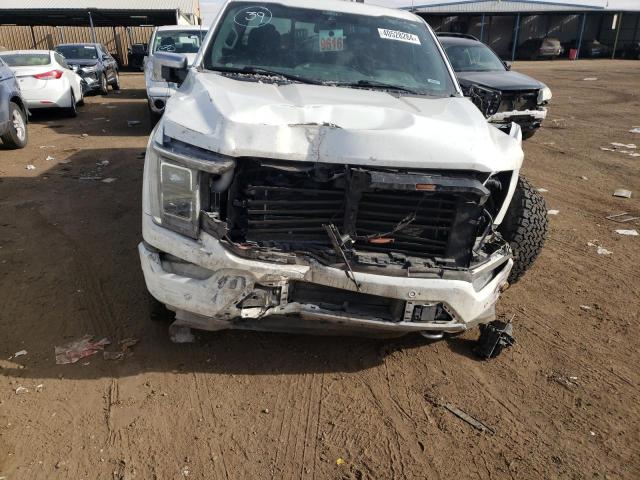 1FTFW1ED3MFC63189 - 2021 FORD F150 SUPERCREW WHITE photo 5