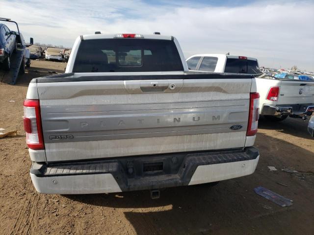 1FTFW1ED3MFC63189 - 2021 FORD F150 SUPERCREW WHITE photo 6