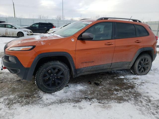 1C4PJMBB7FW625177 - 2015 JEEP CHEROKEE TRAILHAWK ORANGE photo 1