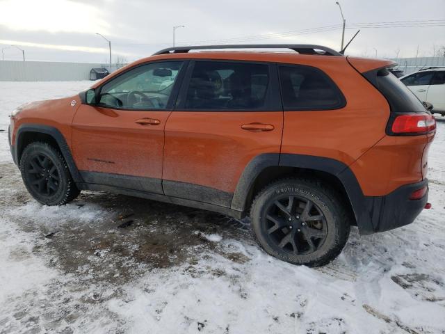 1C4PJMBB7FW625177 - 2015 JEEP CHEROKEE TRAILHAWK ORANGE photo 2