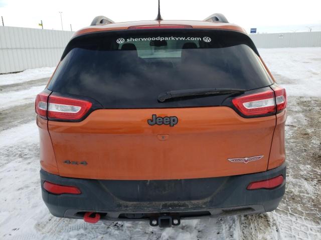 1C4PJMBB7FW625177 - 2015 JEEP CHEROKEE TRAILHAWK 橙色 照片 6