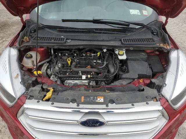 1FMCU9GDXKUA09276 - 2019 FORD ESCAPE SE BURGUNDY photo 12