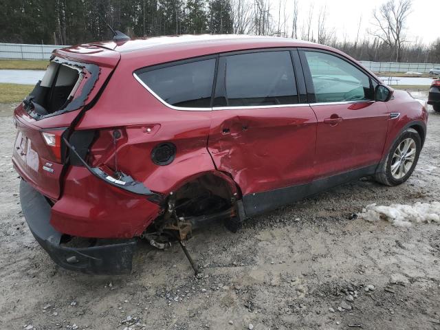 1FMCU9GDXKUA09276 - 2019 FORD ESCAPE SE BURGUNDY photo 3