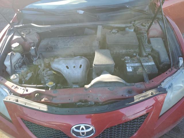 4T1BE46K07U105081 - 2007 TOYOTA CAMRY CE RED photo 11