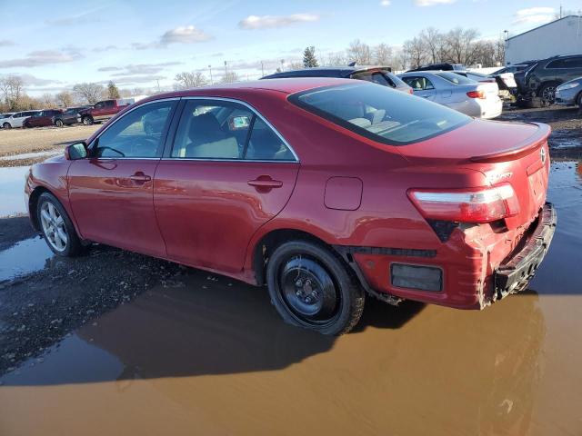 4T1BE46K07U105081 - 2007 TOYOTA CAMRY CE RED photo 2